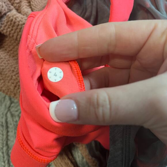 Lululemon Gray & Pink Tank Size 4 - Picture 5 of 5